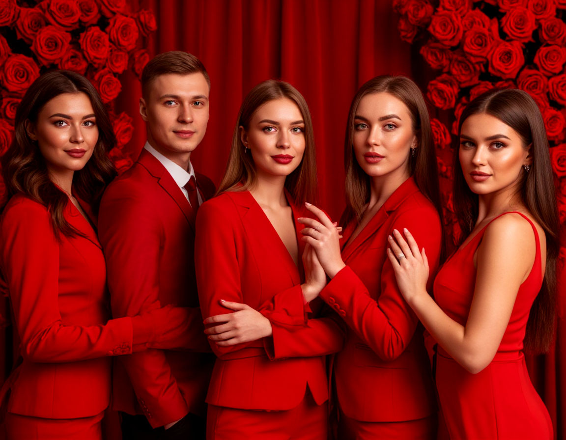 Сценарий в красном стиле