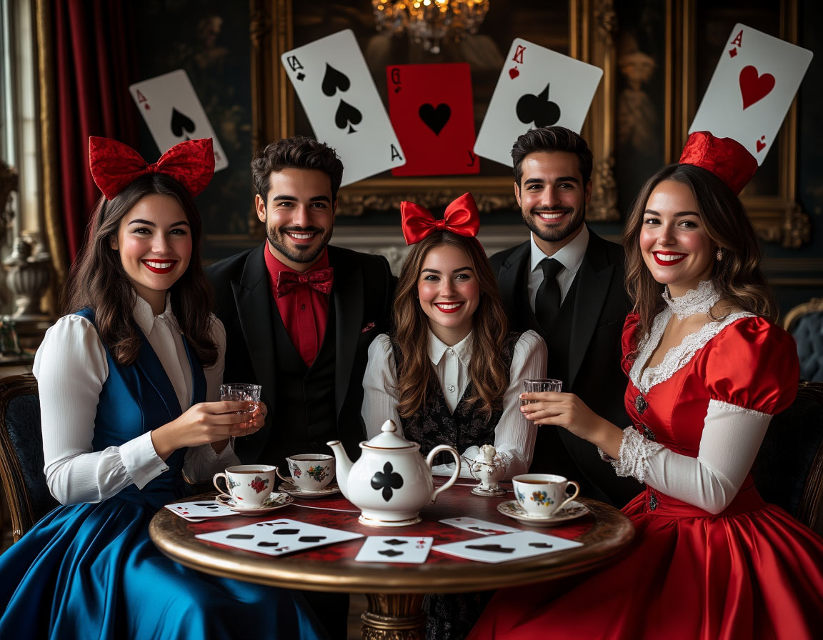 Сценарий в стиле Алиса в Стране Чудес